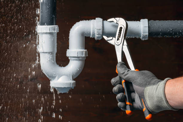 Professional Drain Cleaning technician working in Indian Valley, VA